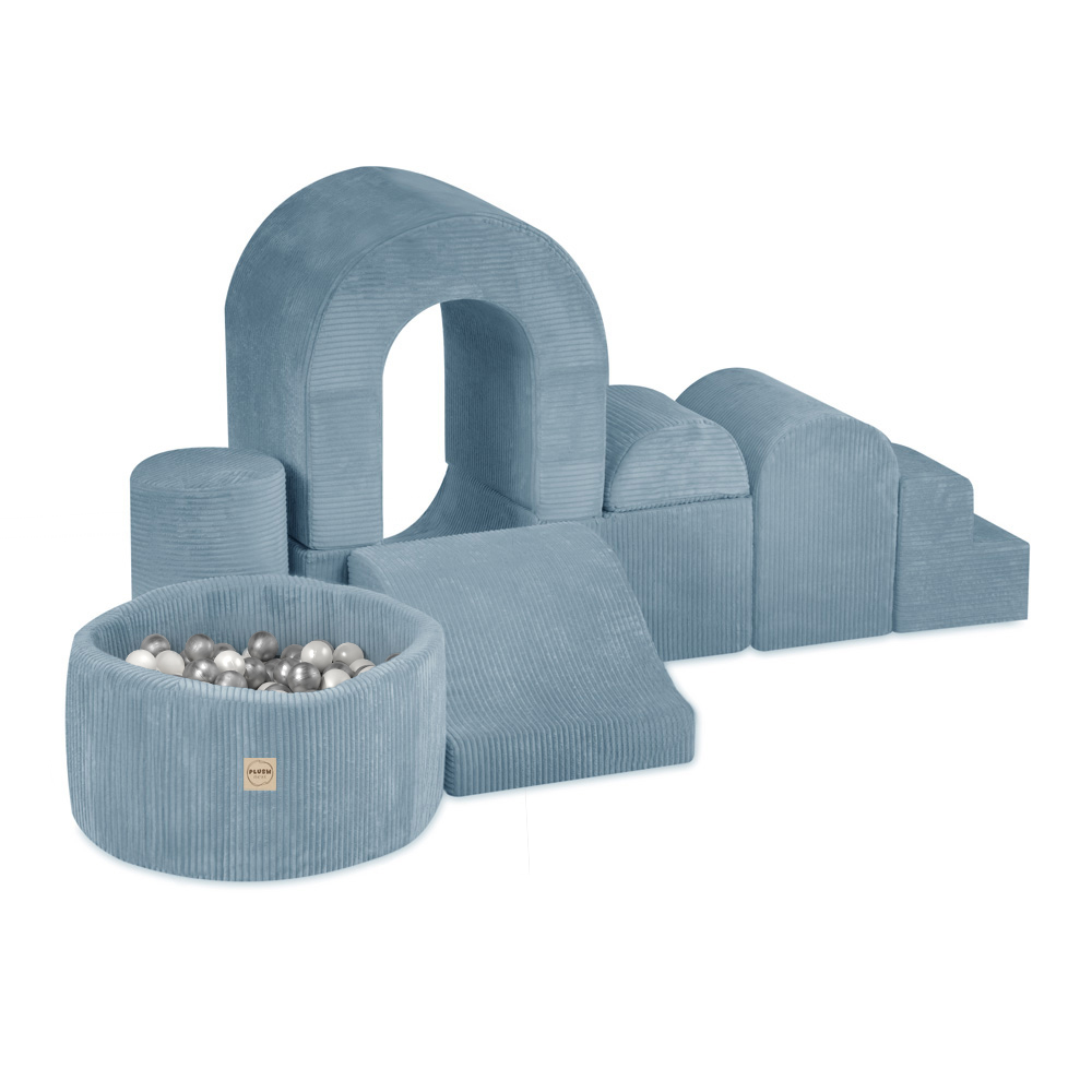PLUSH NEST PLUSH NEST Hrací hrad s bazénem a 150 míčky
