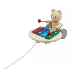 PlanToys PlanToys Tahací medvěd s xylofonem