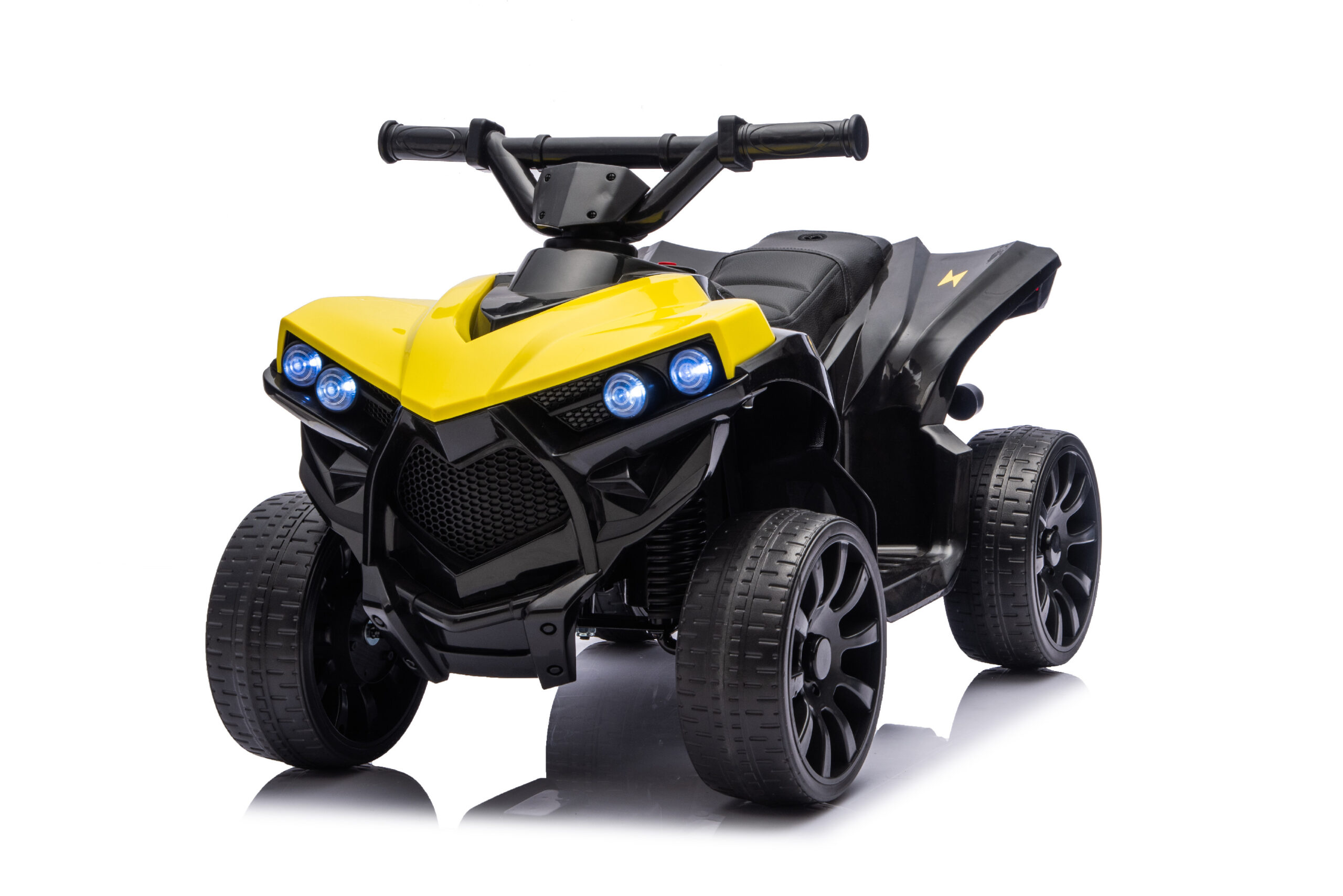 Dětská elektrická čtyřkolka Storm 2x25W žlutá