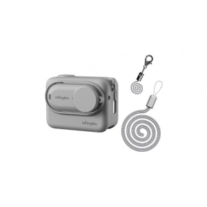 Stablecam Šedý silikonový kryt s poutkem na kameru Insta360 GO 3 + Action Pod 1INST462G