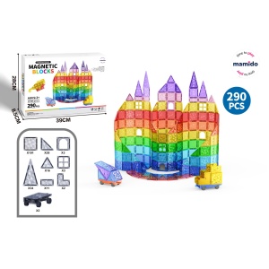 Magnetická stavebnice 290 dílů Rainbow ULTRA XXL