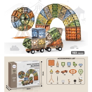 Magnetická stavebnice Magic Diamond Surface 153 dílů
