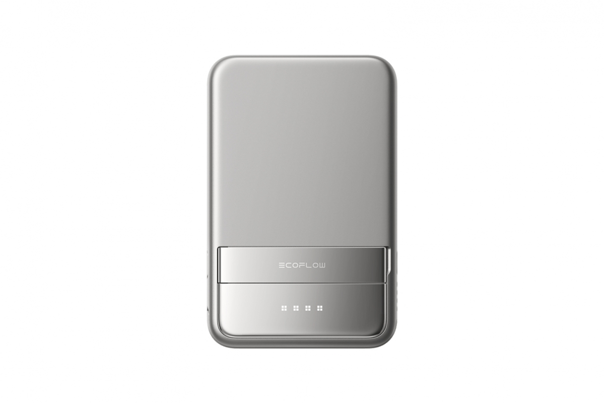 EcoFlow RAPID Magnetic Power Bank (5000mAh) - Stříbrná 1ECORAP5000