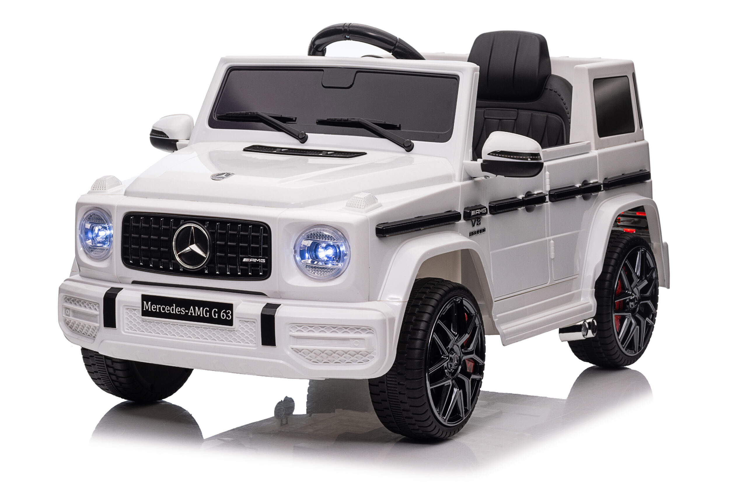 Dětské elektrické autíčko Mercedes Benz G63 cabrio bílé