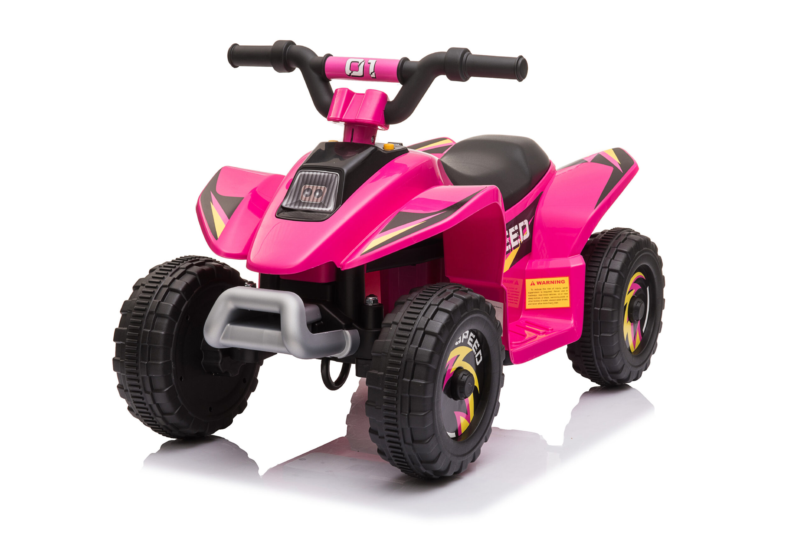 Dětská elektrická čtyřkolka pro nejmenší Speed Junior 6V 7Ah růžová