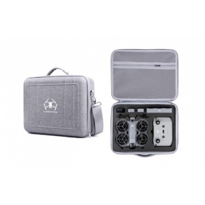 Šedé velké nylonové pouzdro přes rameno pro dron DJI Neo 2 (DJI RC-N3) 1DJ8286
