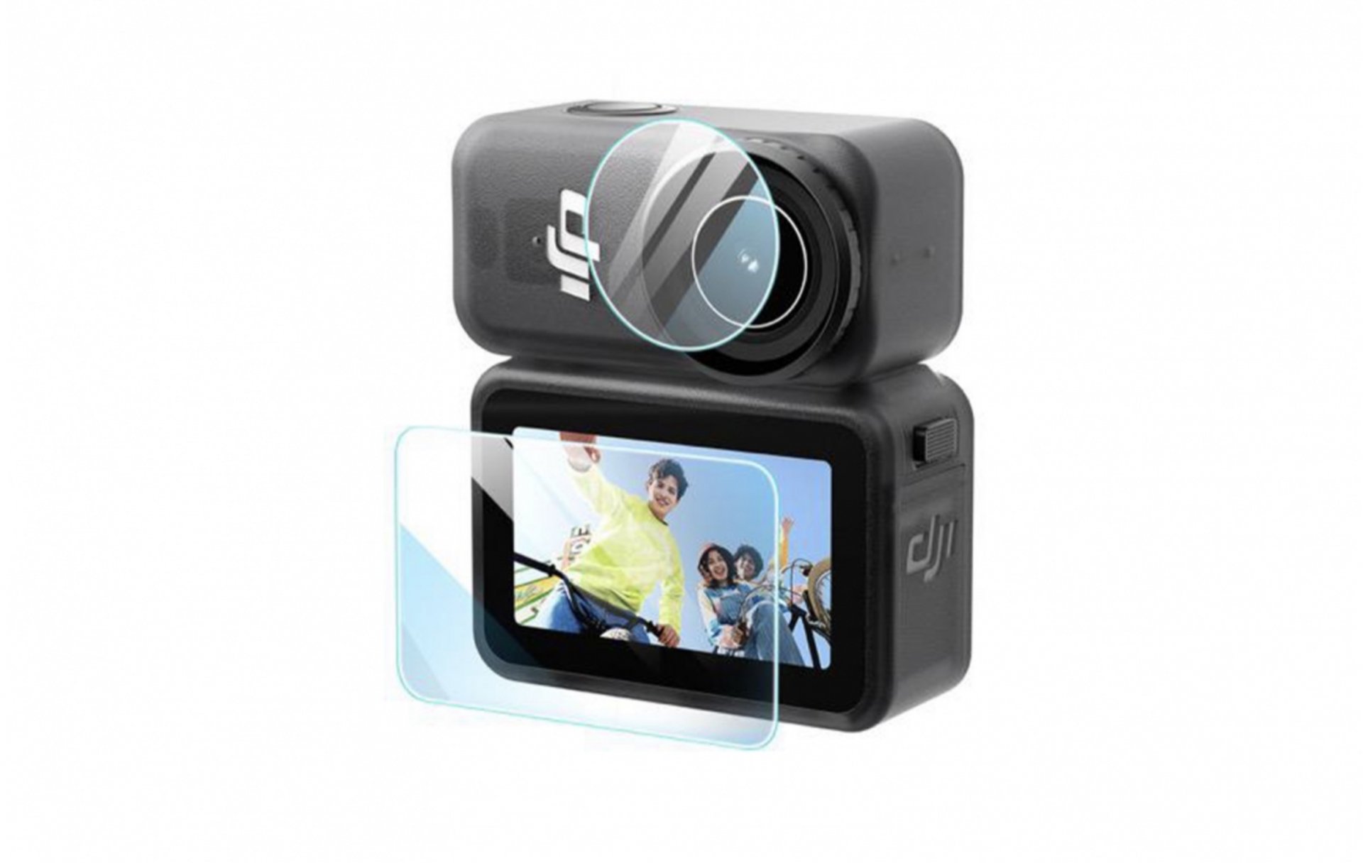 Skleněná ochrana displeje a objektivu pro kameru DJI Osmo Nano (3 sady) 1DJ8266