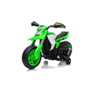 Dětská elektrická motorka Sport zelená