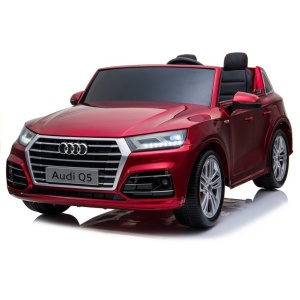 Dětské elektrické autíčko Audi Q5 4x4 LCD lakované červené