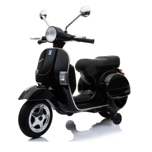 Dětský elektrický skútr Vespa černá