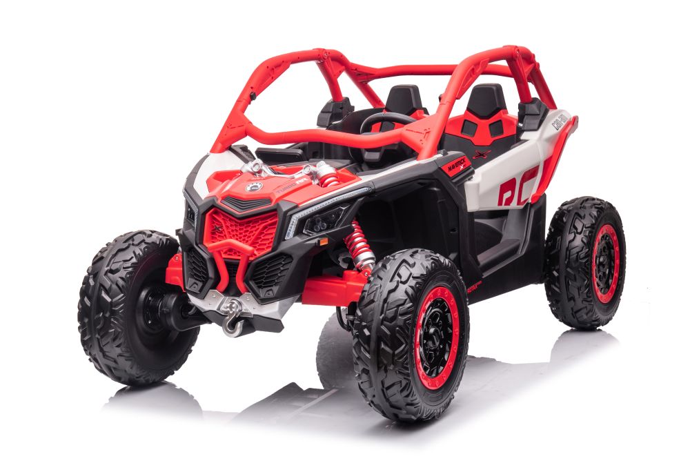Elektrické autíčko Buggy Can-Am RS 4x200W červené