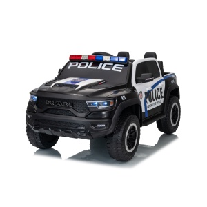 Elektrické autíčko Dodge Ram Policejní s majáky 4x4 | 12V10Ah