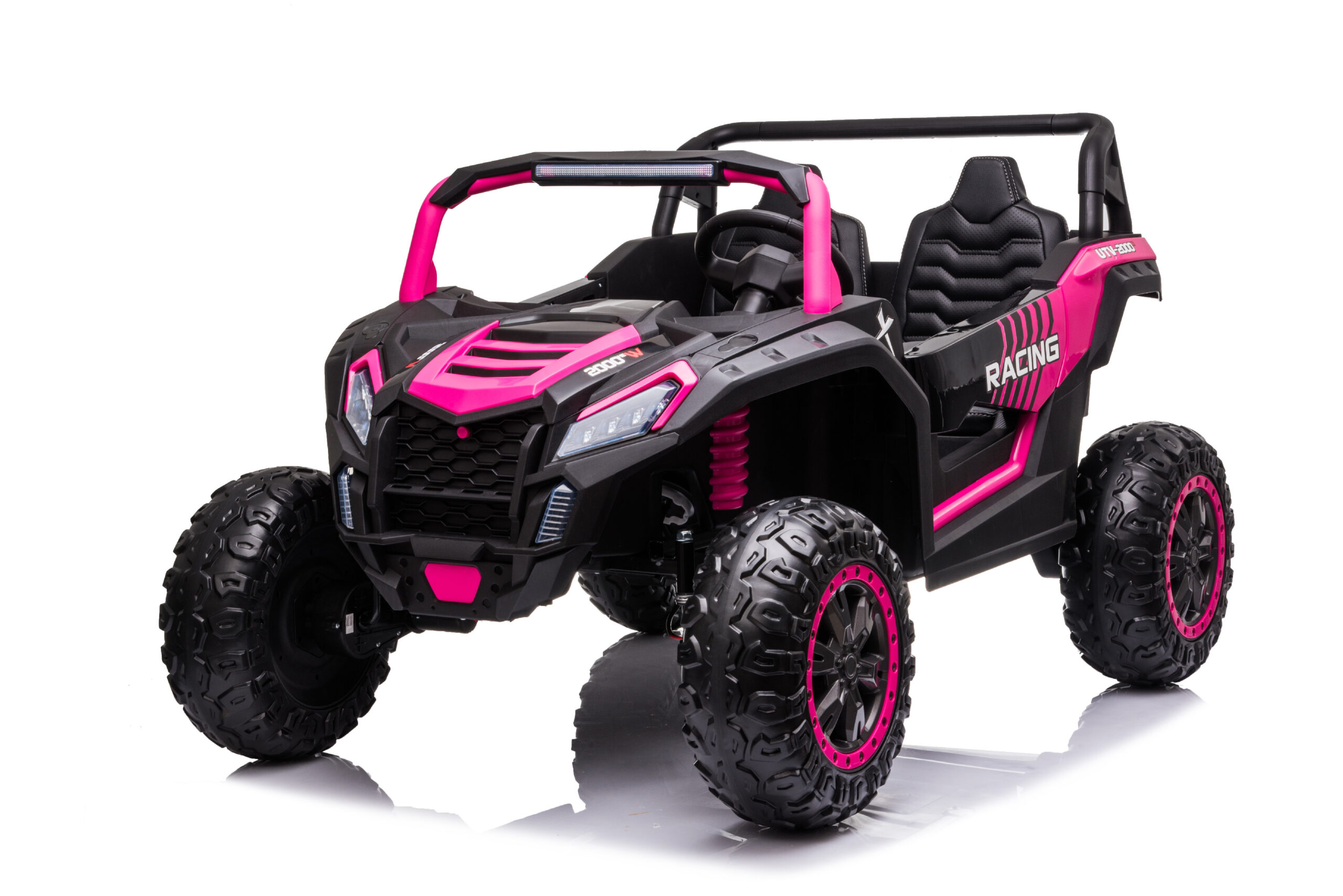 Elektrické autíčko Buggy UTV 24V 4x200W růžové