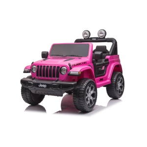 Elektrické autíčko Jeep Wrangler růžové