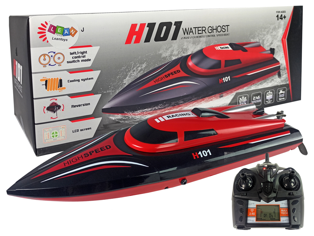 Motorový člun H101 na dálkové ovládání RC 1:48 2