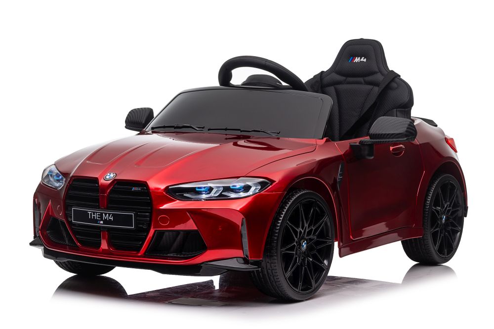 Elektrické autíčko BMW M4 lakované červené