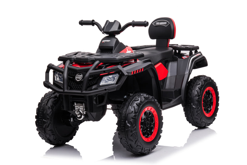 Dětská elektrická čtyřkolka XT-Speed 4x80W 24V červená