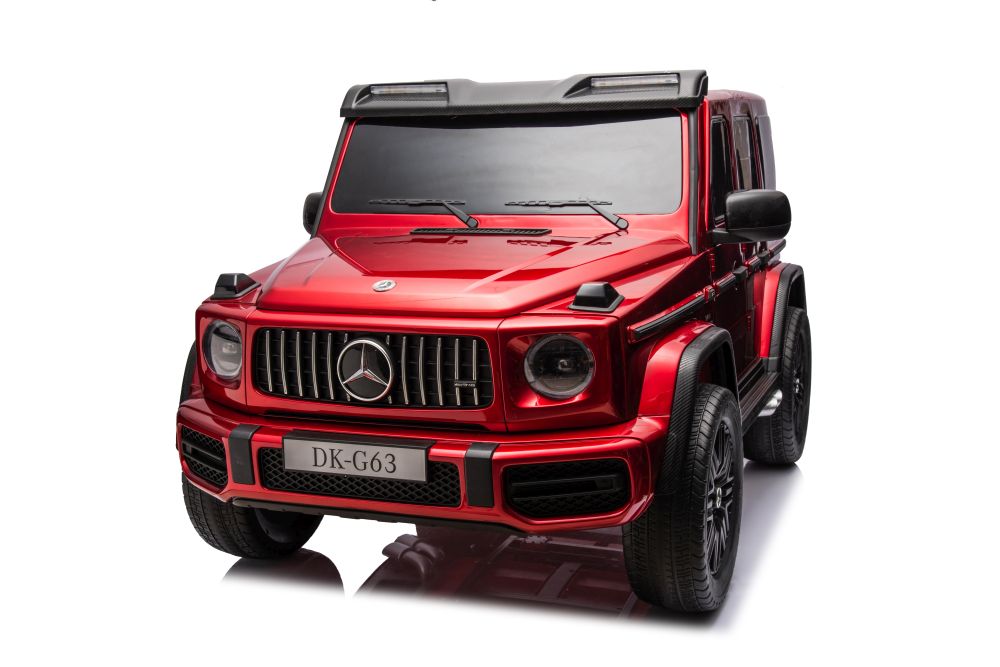 Elektrické autíčko Mercedes G63 XXL 4x200W 24V MP4 červené