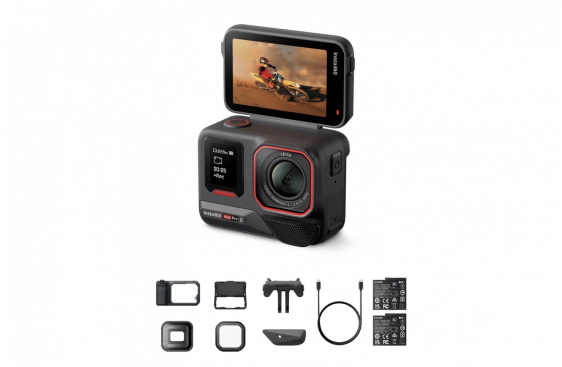 Akční kamera Insta360 Ace Pro 2 + Videography Bundle – limitovaná edice INST736