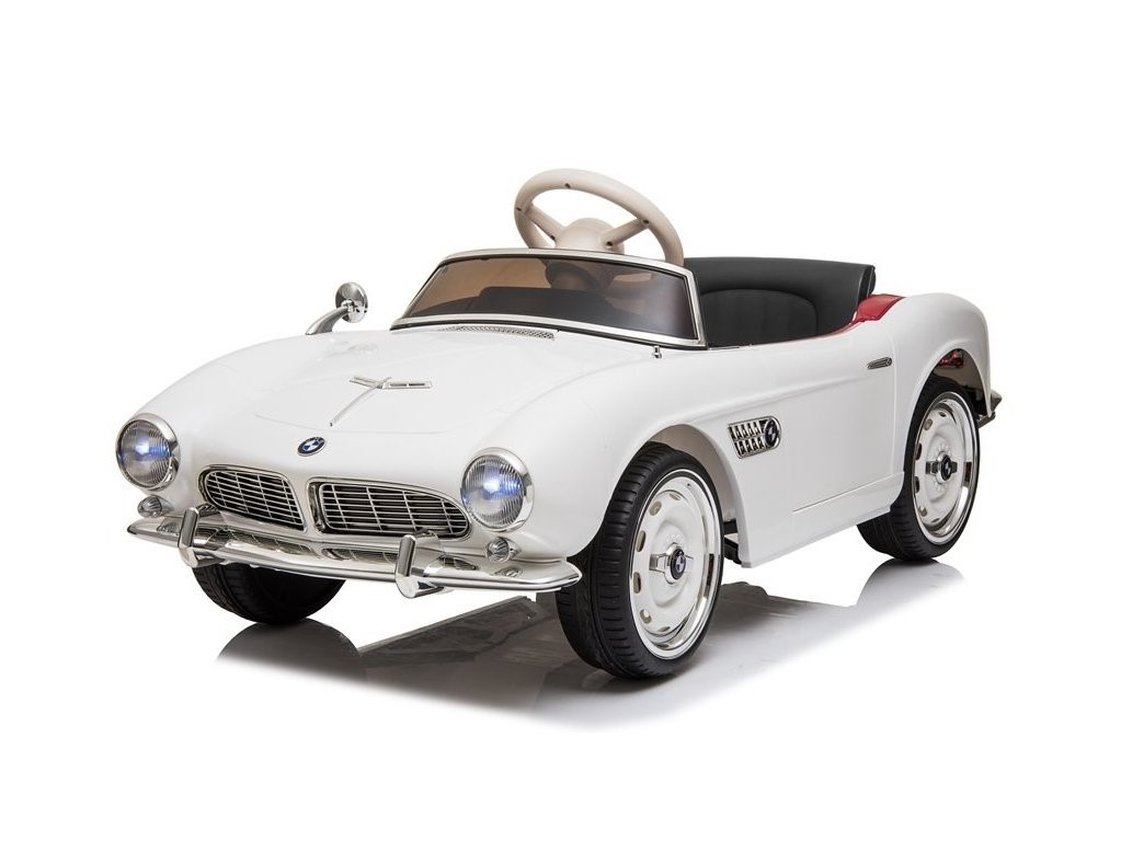 Elektrické autíčko BMW Retro bílé