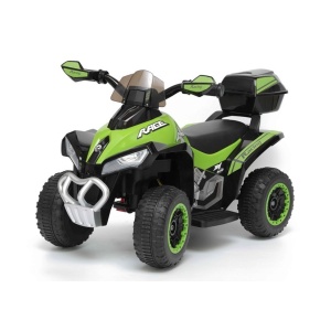 Dětská elektrická čtyřkolka Race zelená