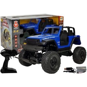 Auto na dálkové ovládání Rock RC 4x4 modré