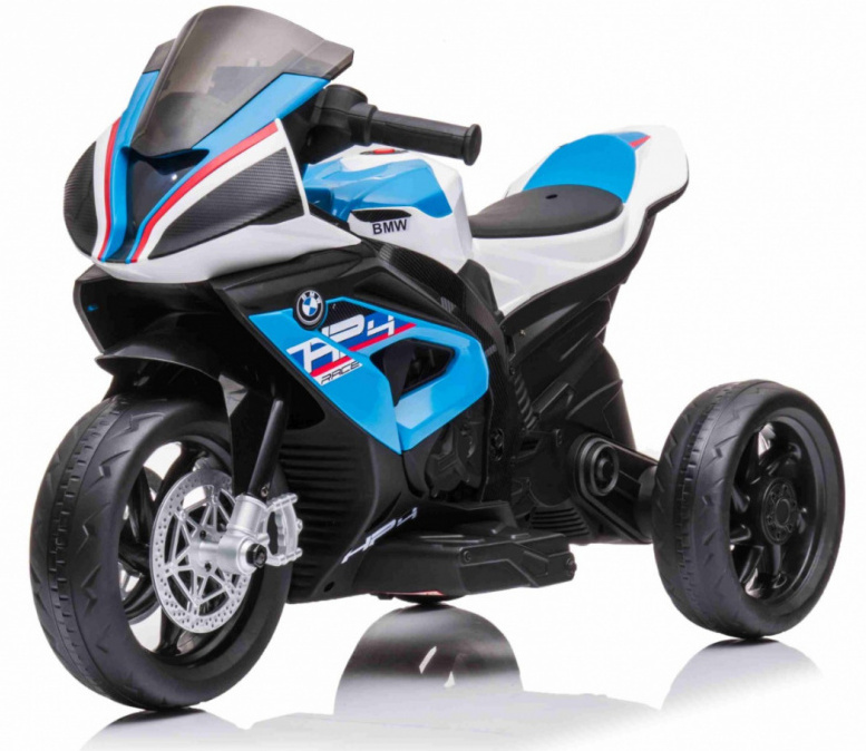 Dětská elektrická motorka BMW HP4 modrá
