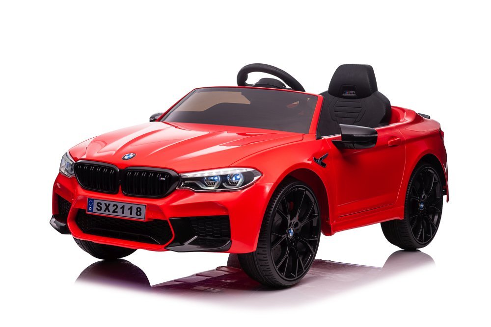 Elektrické autíčko BMW M5 DRIFT sport červené 24V