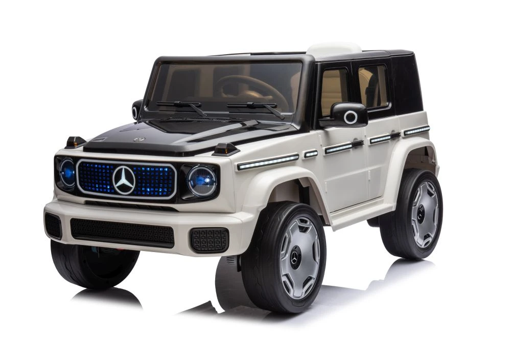 Dětské elektrické autíčko Mercedes EQG 4x4 bílé