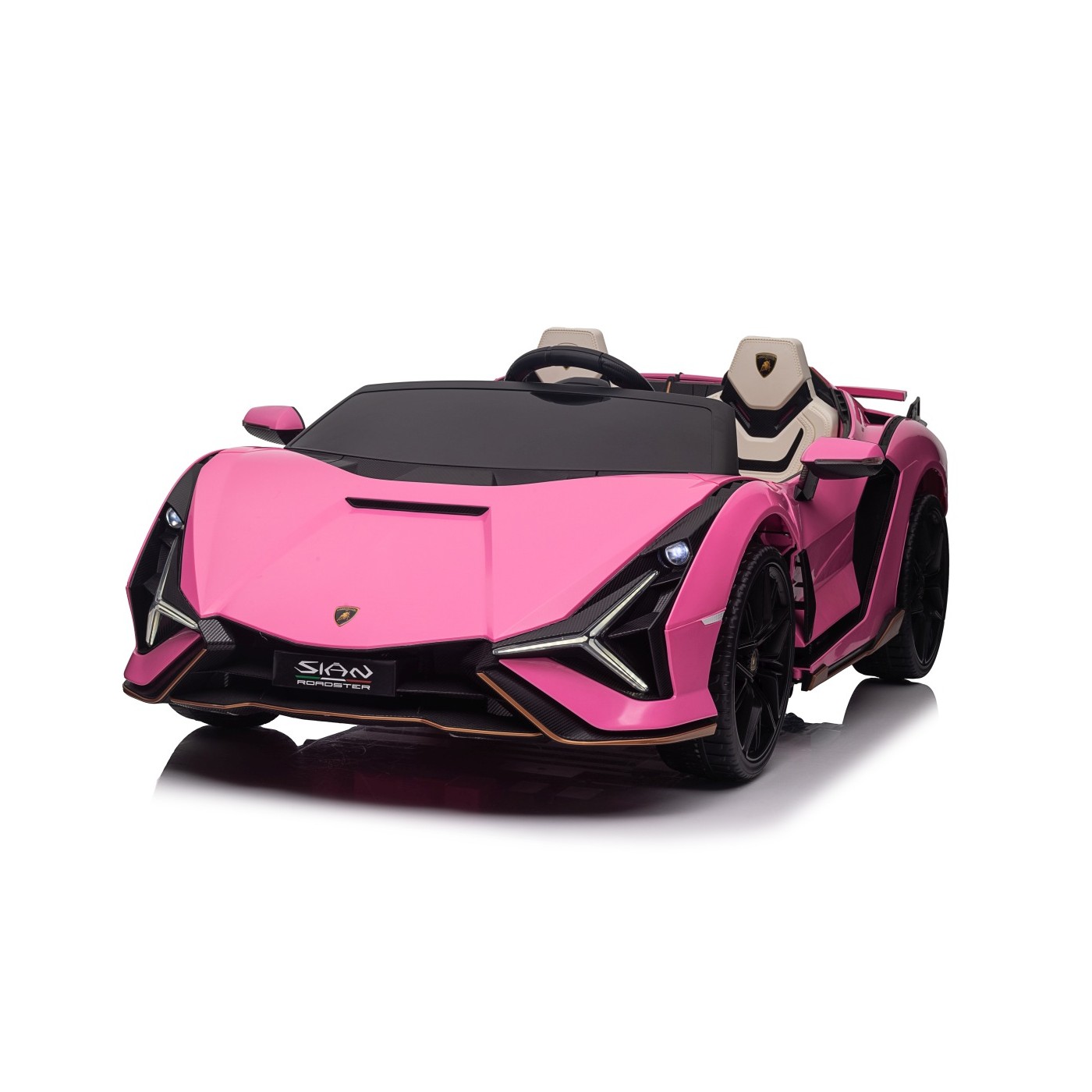 Elektrické autíčko Lamborghini SIAN 400W 24V růžové