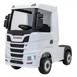 Elektrický kamion Scania R-SERIE 4x4 bílý