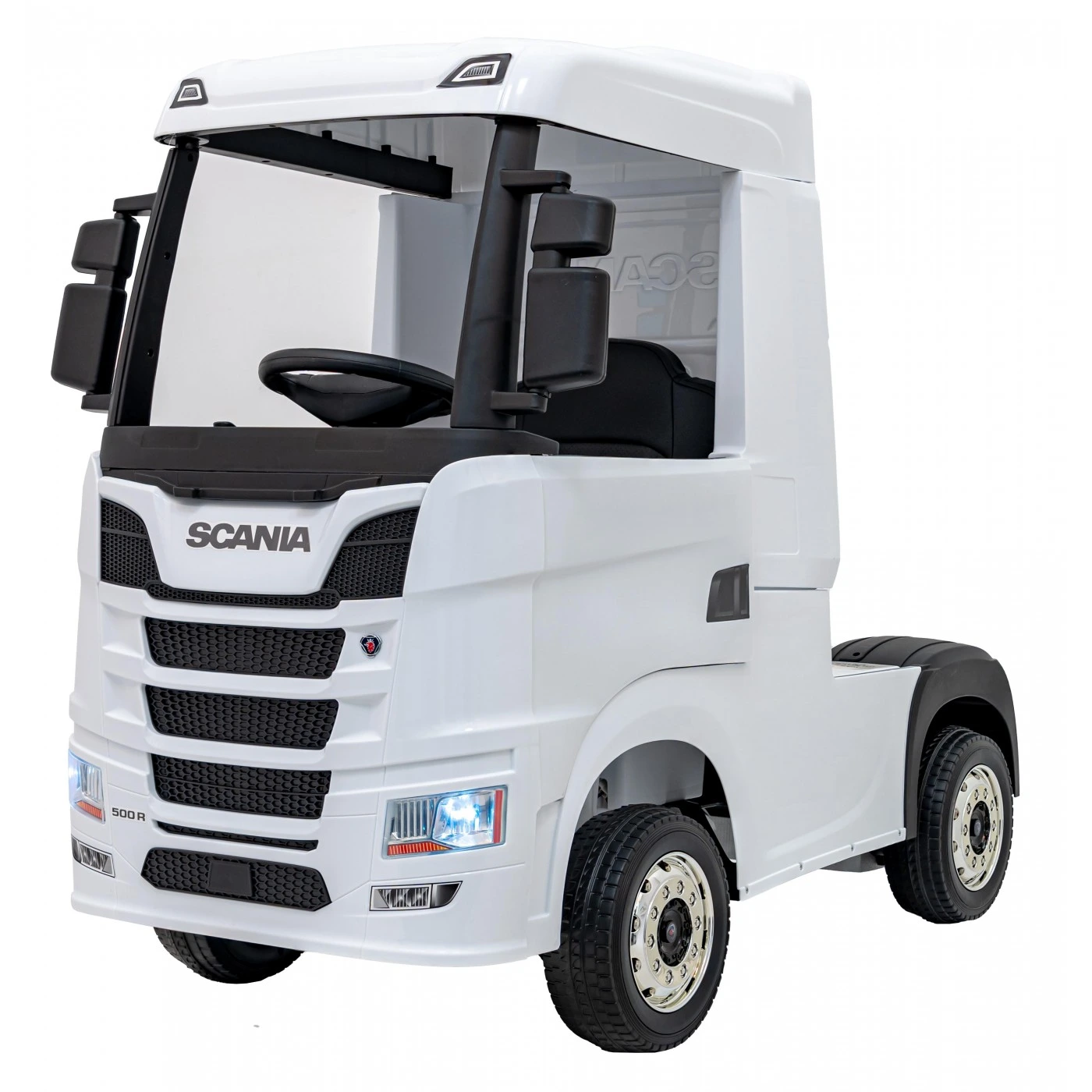Elektrický kamion Scania R-SERIE 4x4 bílý