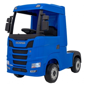 Elektrický kamion Scania R-SERIE 4x4 modrý