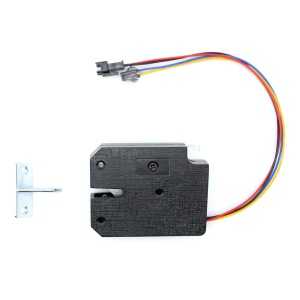 Elektrozámek do dveří se snímačem zavření - 12V