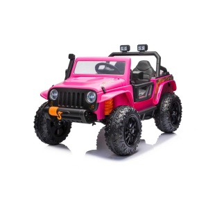 Elektrické autíčko Jeep 4Speed 24V | 4x200W růžové