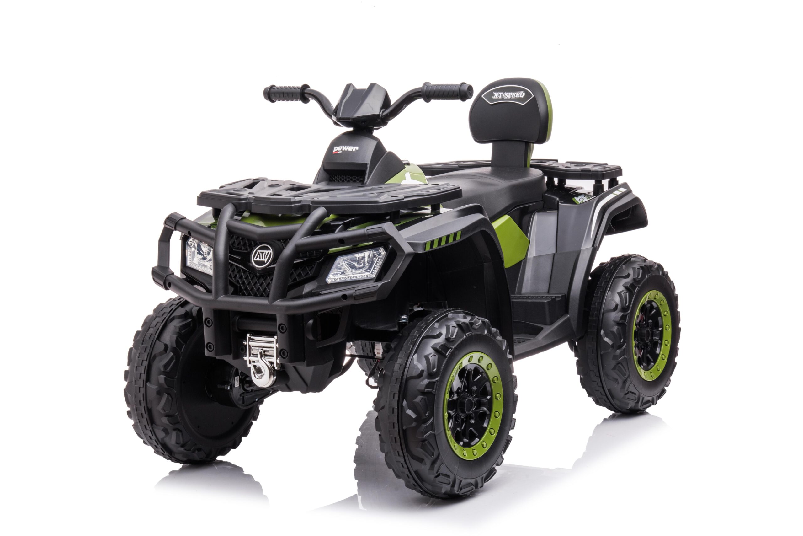 Dětská elektrická čtyřkolka XT-Speed 4x80W 24V zelená