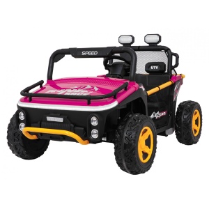 Dětské elektrické autíčko Buggy UTV Speed 24V růžové