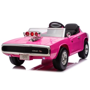 Dětské elektrické autíčko Dodge Charger R/T 24V 2x200W růžové