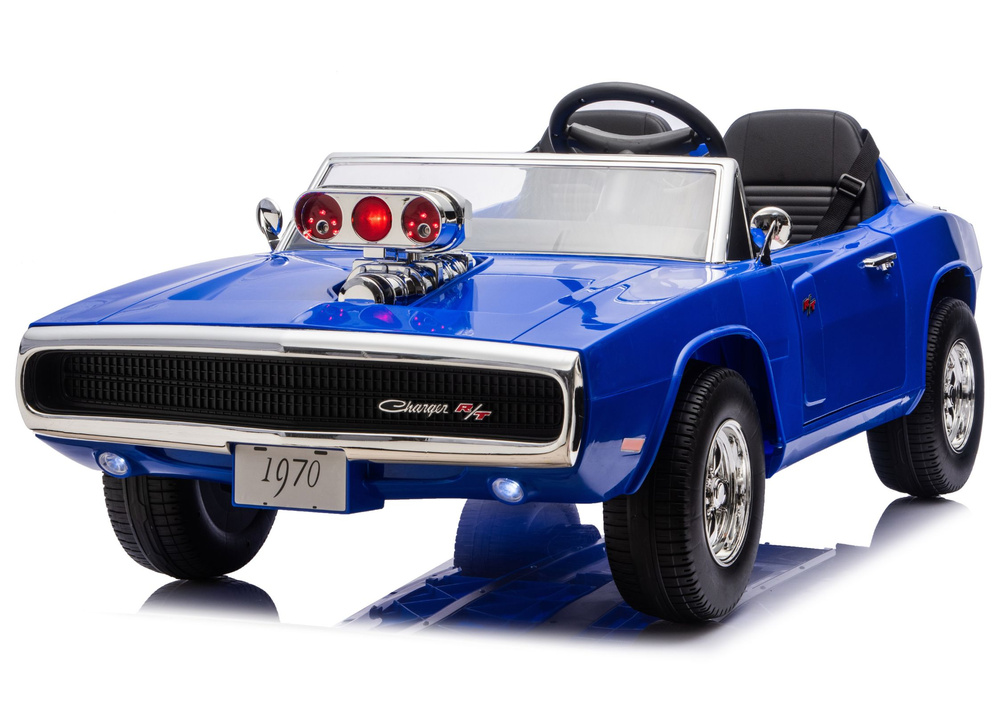 Dětské elektrické autíčko Dodge Charger R/T 24V 2x200W modré