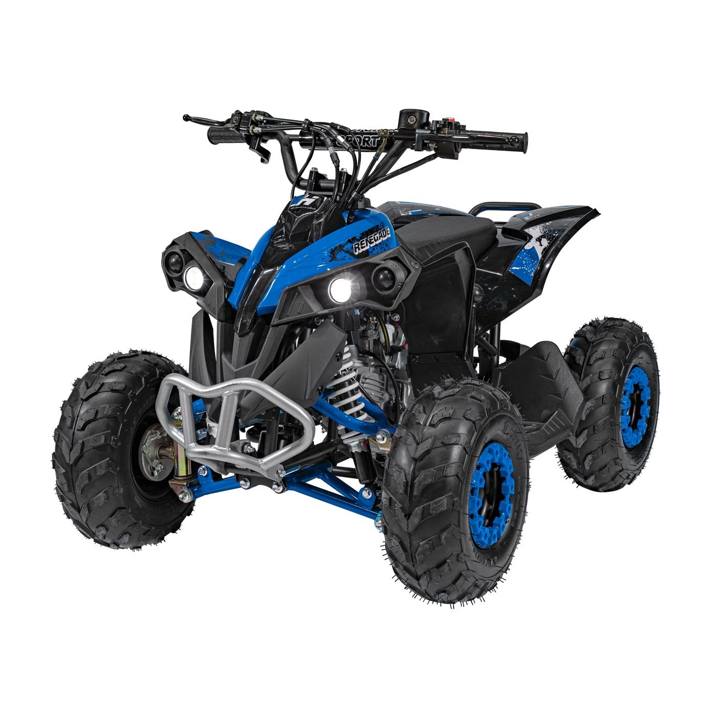 Dětská benzínová čtyřkolka RENEGADE HIPERFECT 110CC modrá
