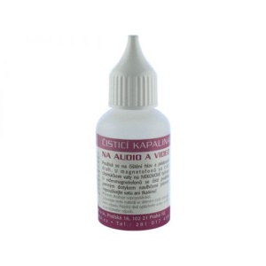 Čistící kapalina na audio a video - 30 ml