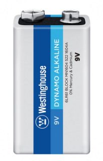 Westinghouse alkalická baterie 9V - 6LR61 (BLOCK