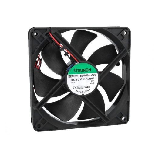 Ventilátor 120x25mm 12VDC