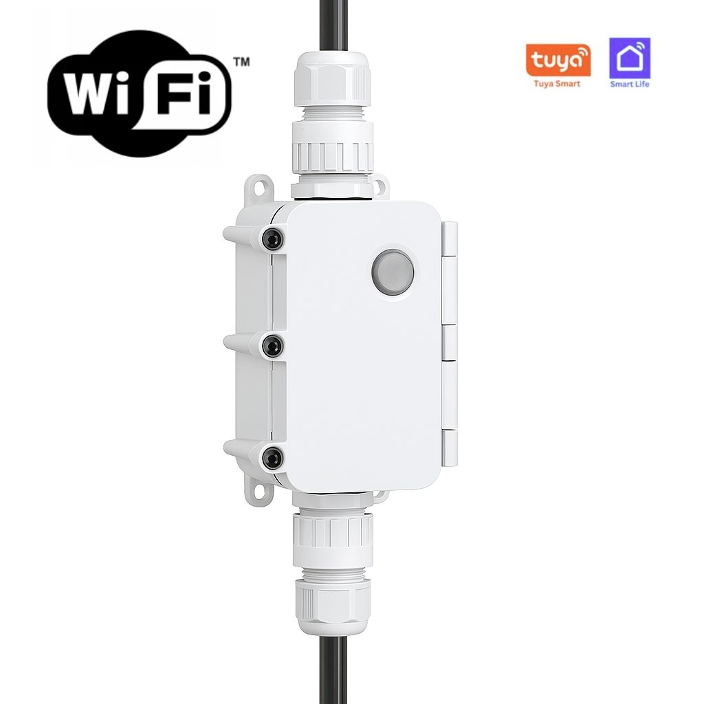 Vodotěsný Wifi chytrý relé spínač s měřením spotřeby - TUYA