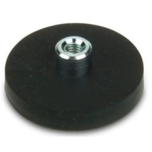 Pogumovaný magnetický úchyt s vnitřním závitem - 31 mm M4