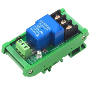 Modul relé 24V 30A High-Low - 1 kanál na DIN lištu