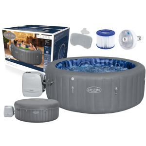 Nafukovací lázně Santorini pro 7 osob 216 x 216 x 80 cm Bestway 6001T